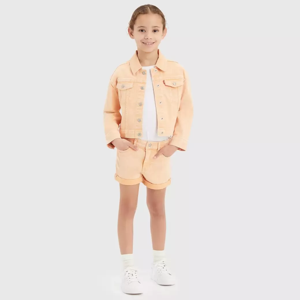 Levi's Baggy Truckerjacka I Farg For Barn Flash Sale