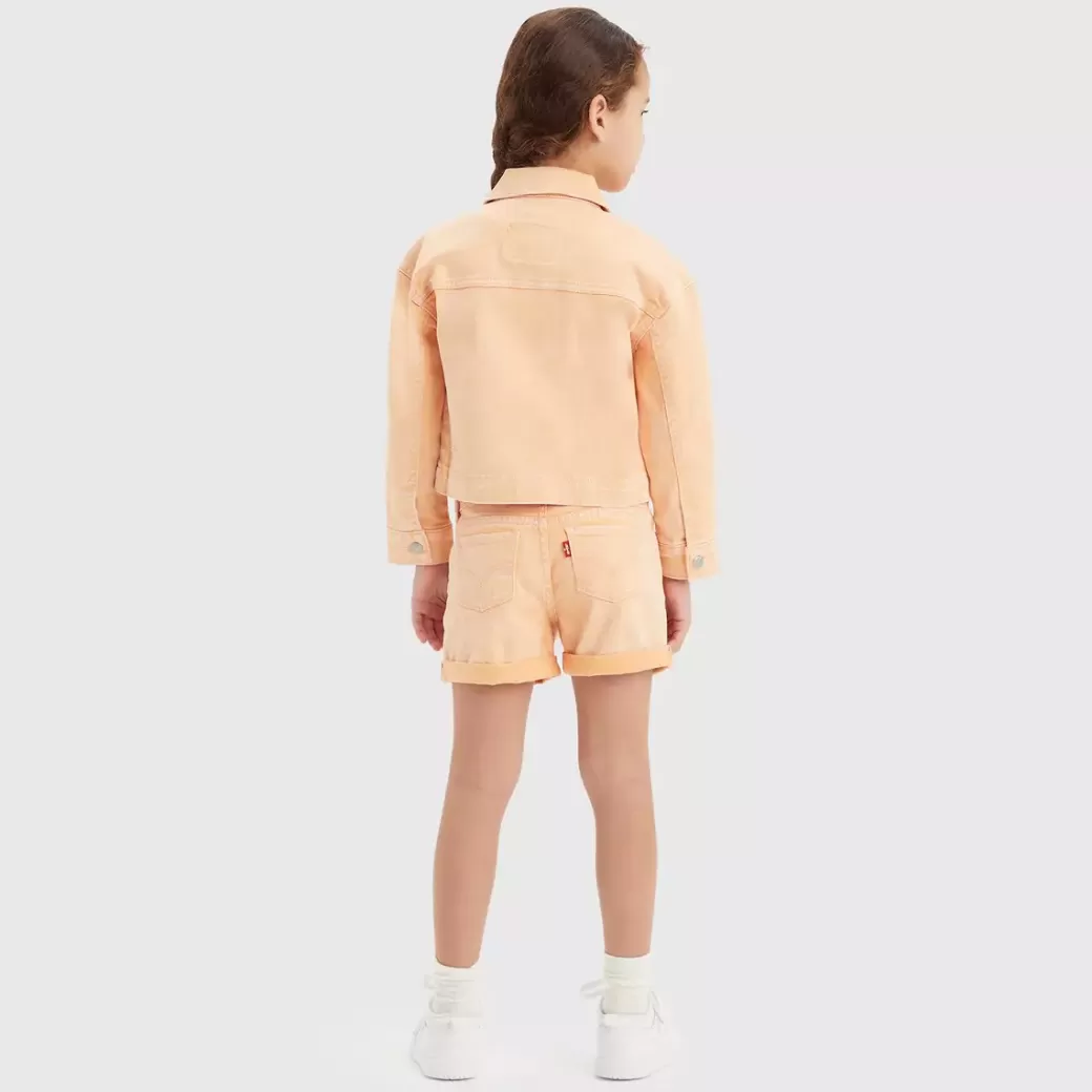 Levi's Baggy Truckerjacka I Farg For Barn Flash Sale