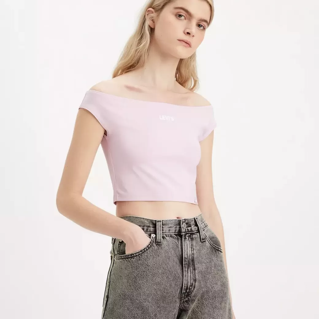 Levi's Bardot-Linne Med Tryck Outlet