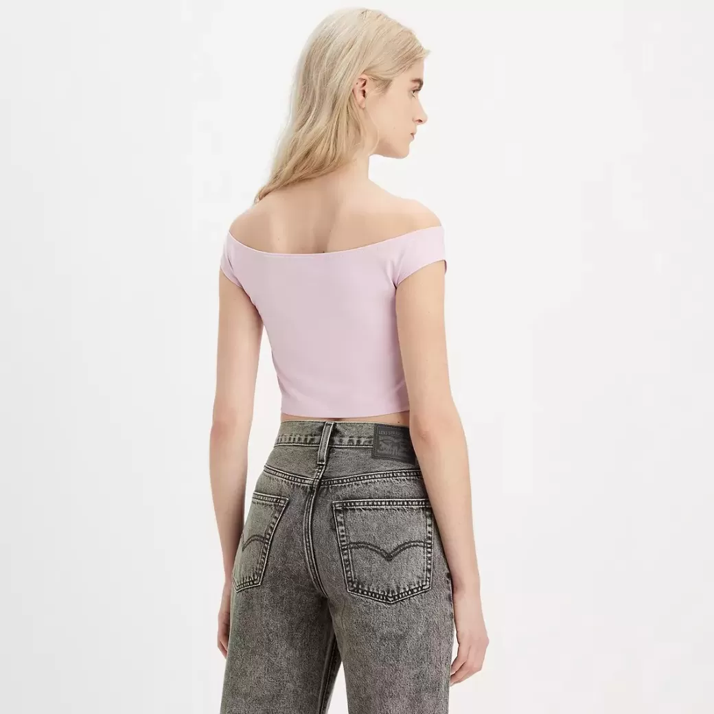 Levi's Bardot-Linne Med Tryck Outlet