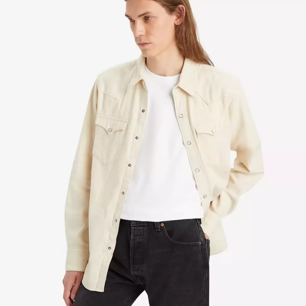 Levi's Barstow Lightweight Westernskjorta I Standard Fit Outlet