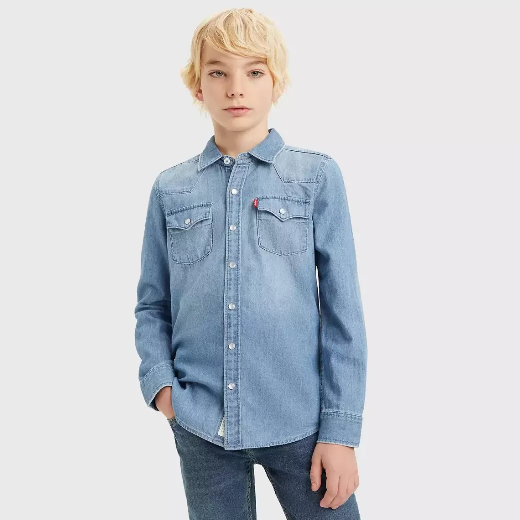 Levi's Barstow Western-Skjorta Best Sale