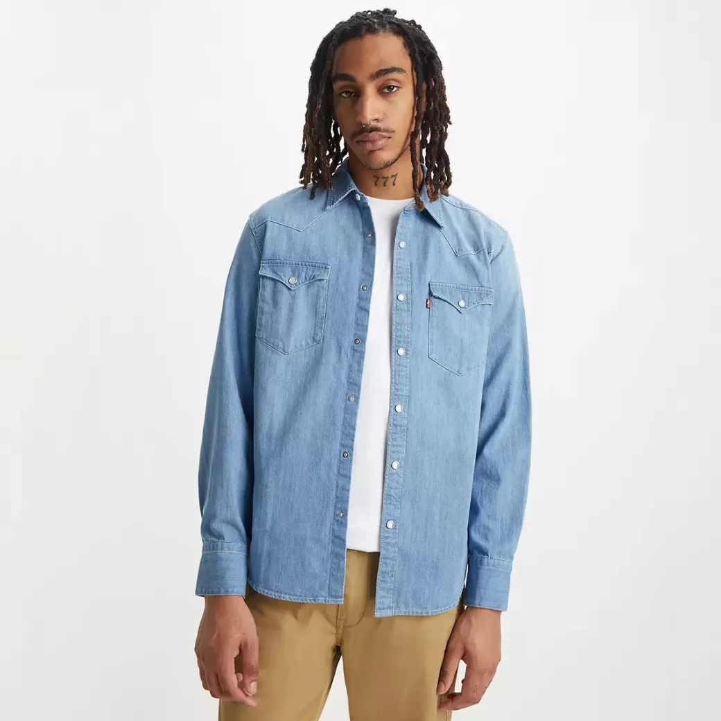 Levi's Barstow Westernskjorta I Normal Passform Best Sale