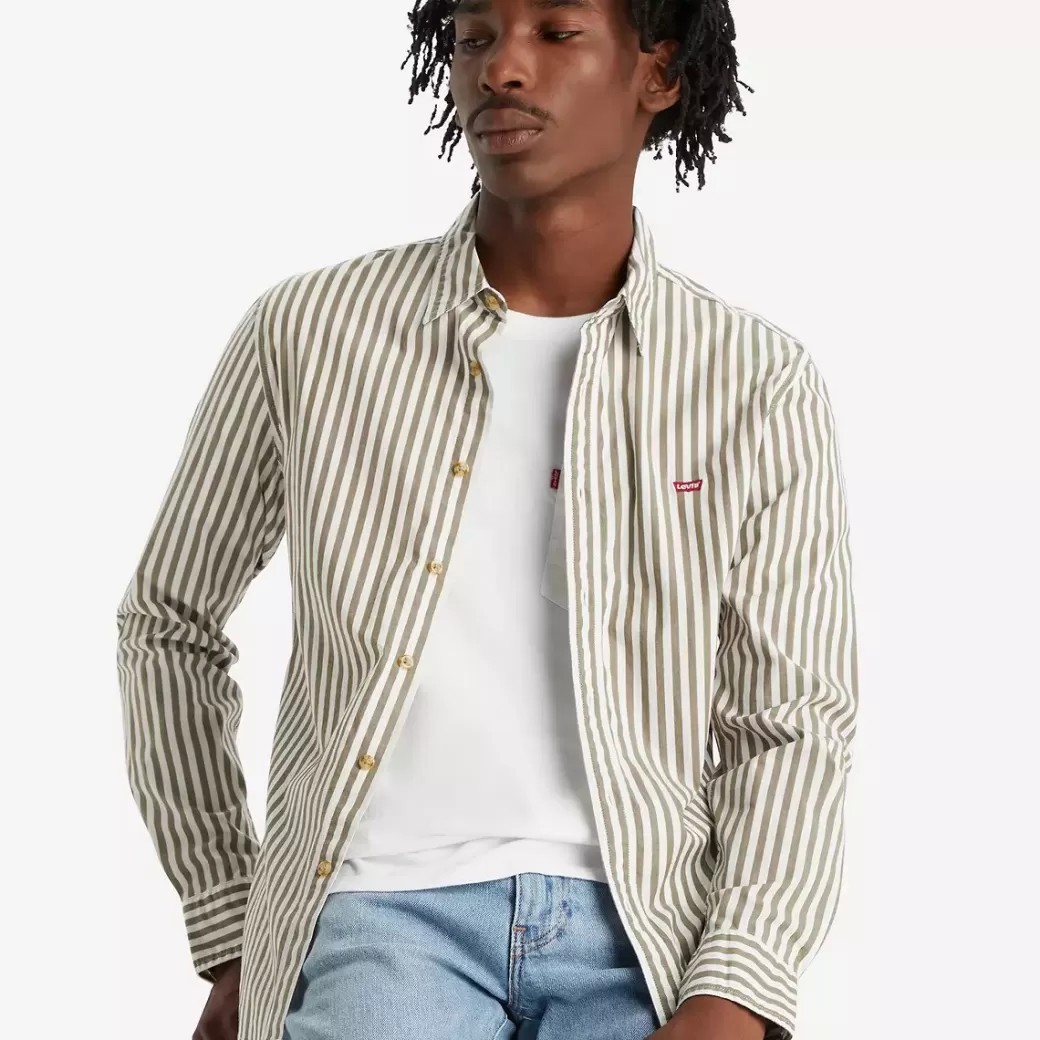 Levi's Battery Housemark Slim-Fit Skjorta Cheap