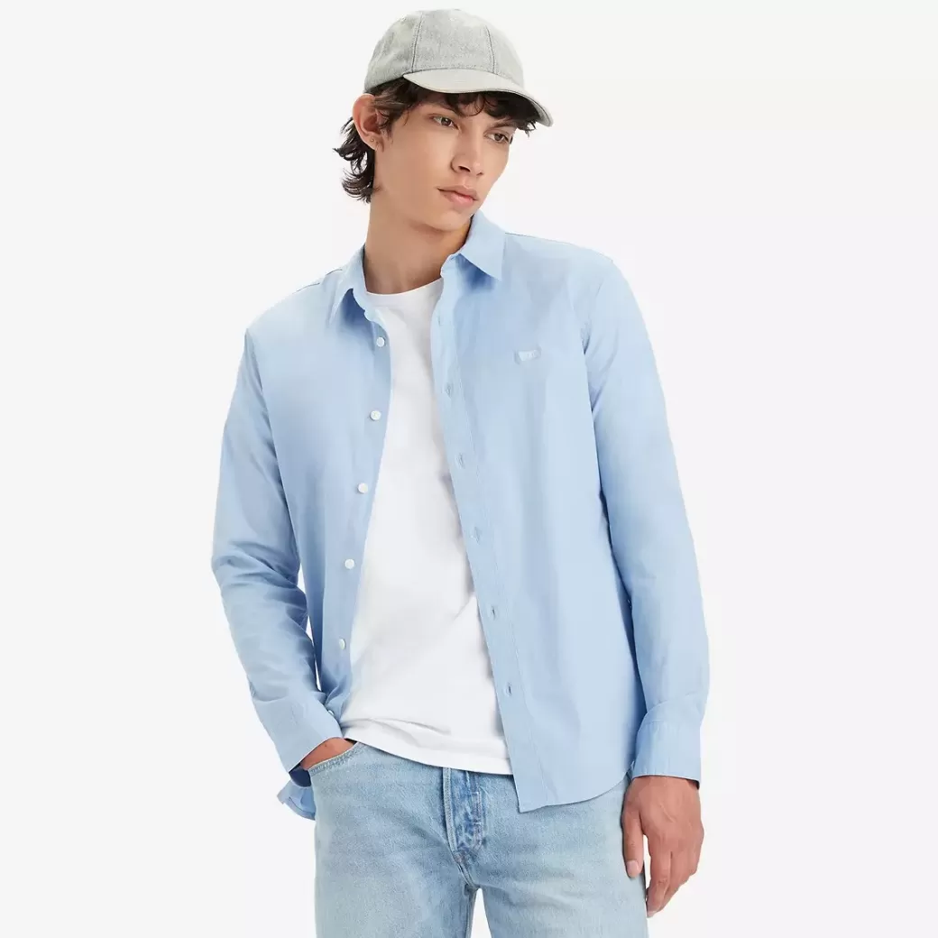 Levi's Battery Housemark Slim-Fit Skjorta Best