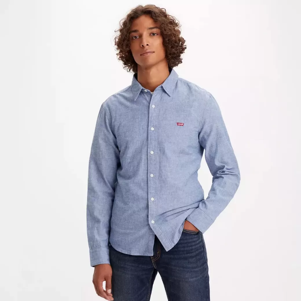 Levi's Battery Housemark Slim-Fit Skjorta Store