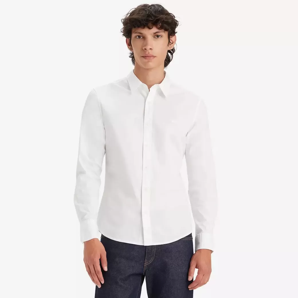Levi's Battery Housemark Slim-Fit Skjorta Cheap