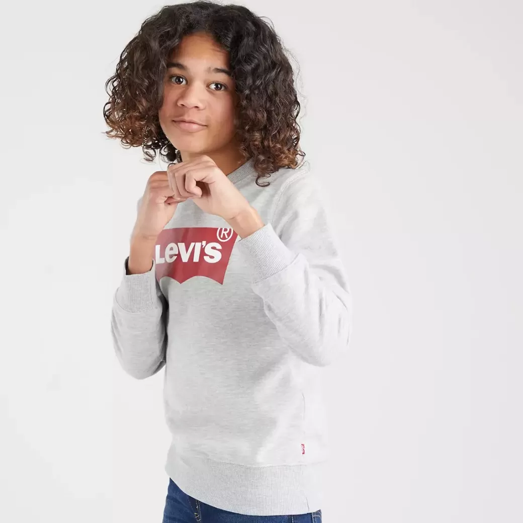 Levi's Batwing Rundhalsad Sweatshirt For Tonåringar Outlet