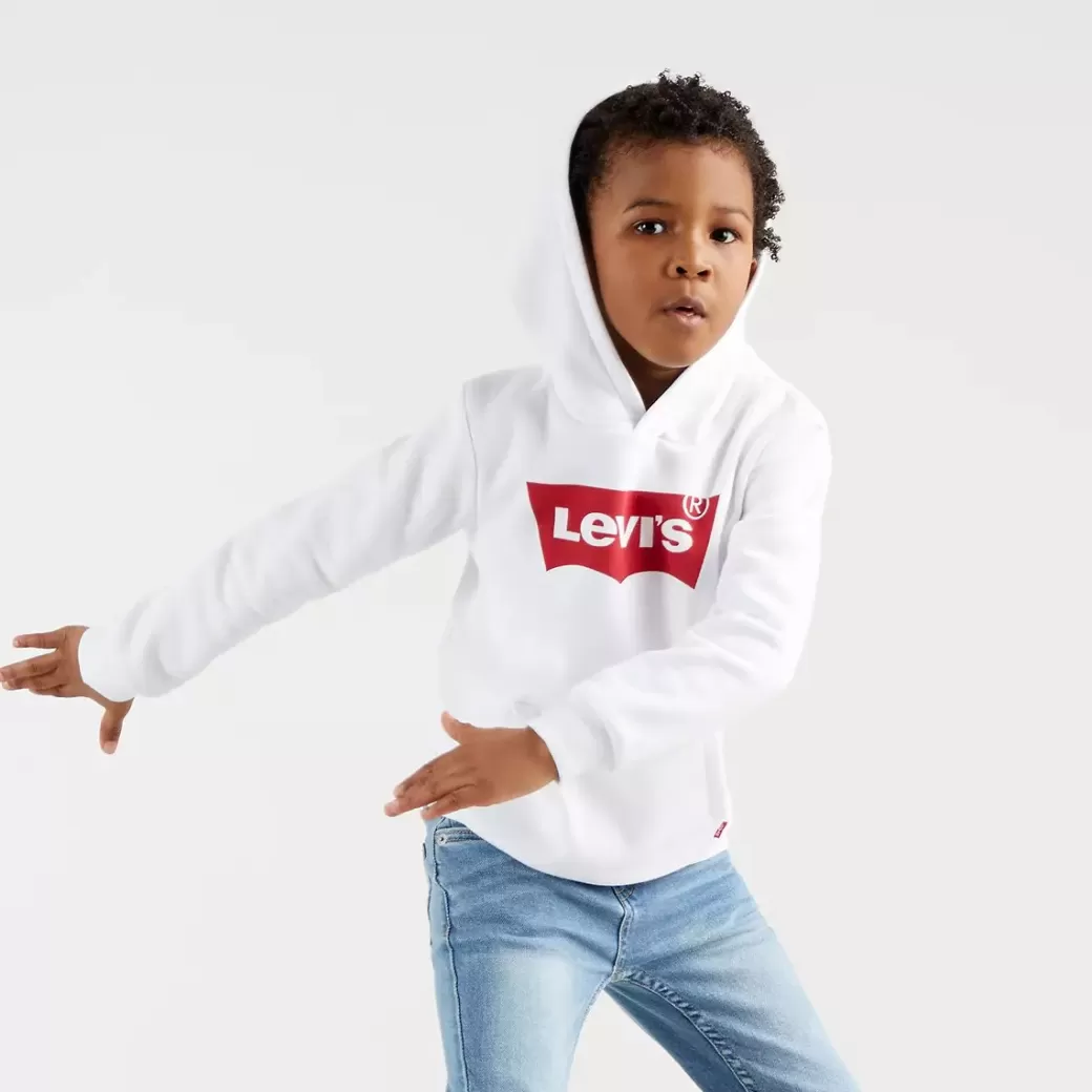 Levi's Batwing Screenprint Huvtroja For Barn Fashion