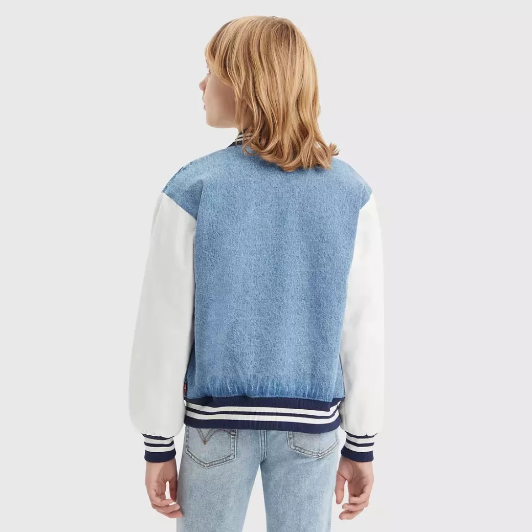 Levi's Bomberjacka I Denim For Tonåringar New