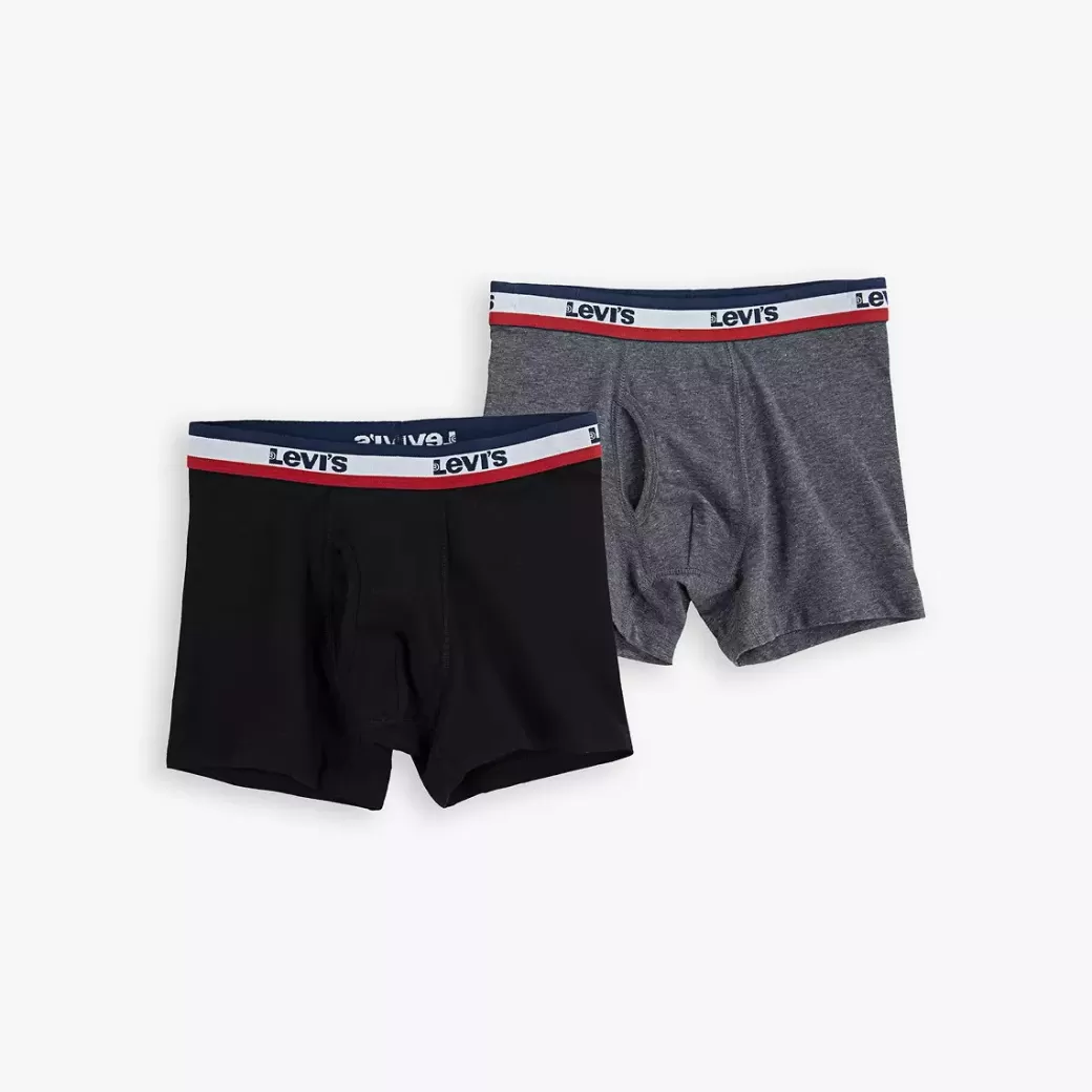 Levi's Boxerkalsonger Med Sportlogga 2-Pack Sale