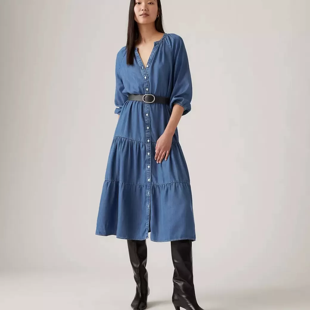 Levi's Cecile Lightweight Midiklanning Store