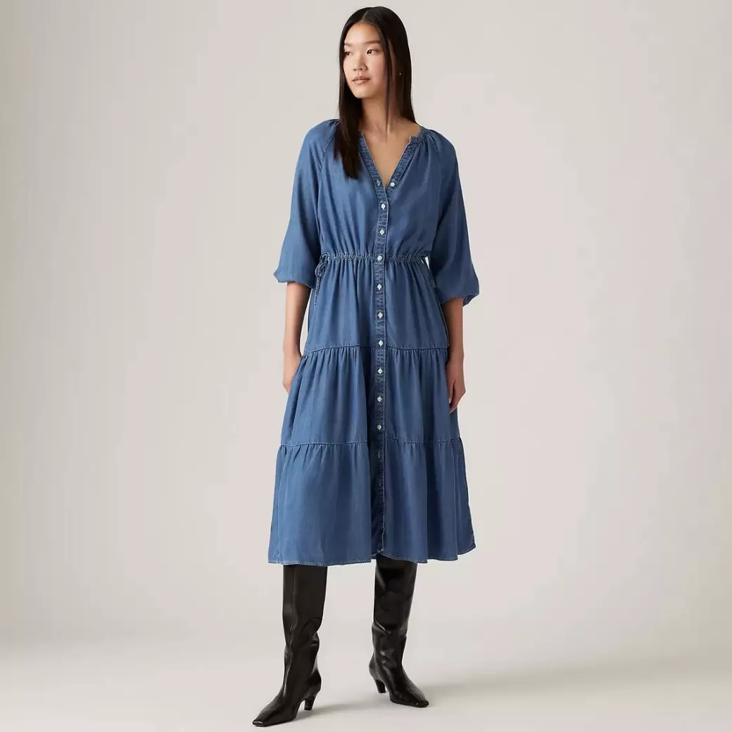 Levi's Cecile Lightweight Midiklanning Store
