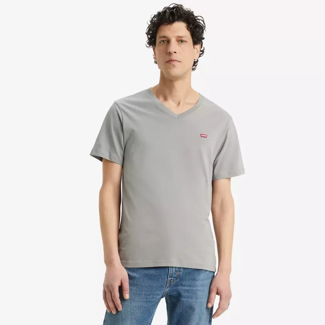 Levi's Classic Housemark T-Shirt Med V-Ringning Online