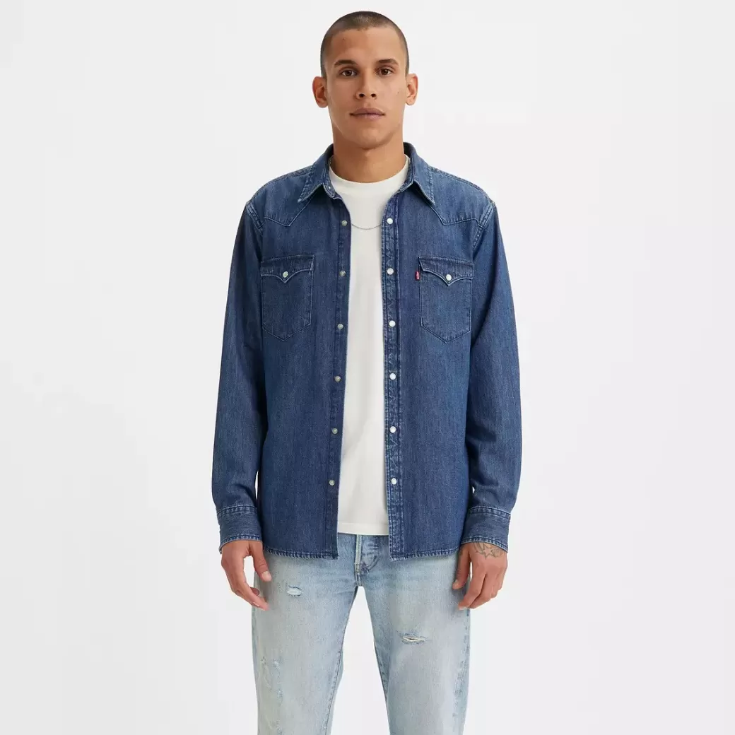 Levi's Classic Standard Fit Western-Skjorta Shop