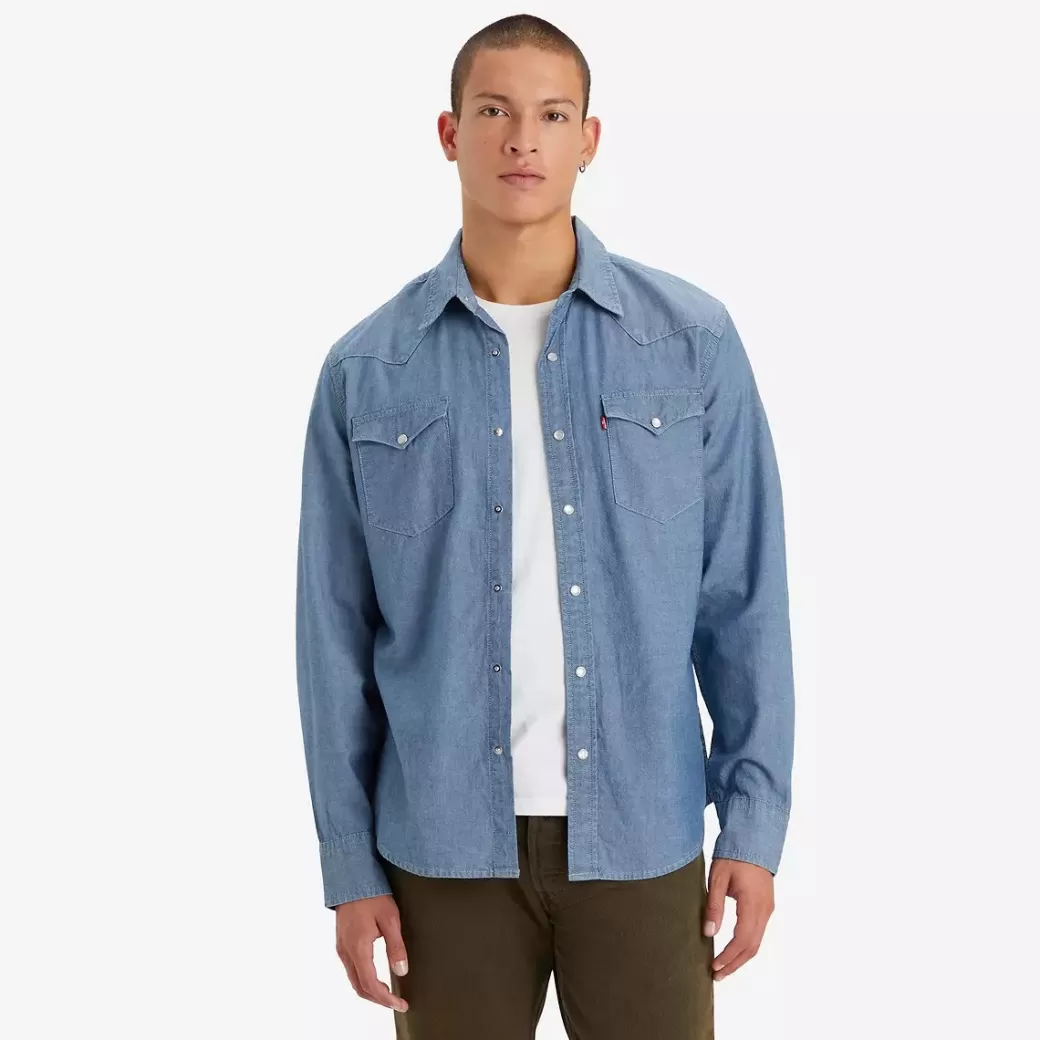 Levi's Classic Standard Fit Western-Skjorta Sale