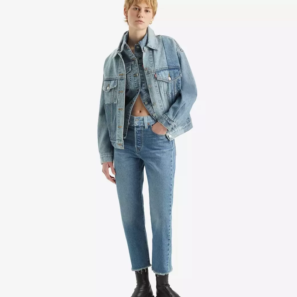 Levi's Croppade 501® Original Split-Jeans Best Sale