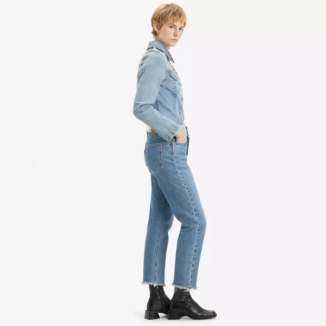 Levi's Croppade 501® Original Split-Jeans Best Sale