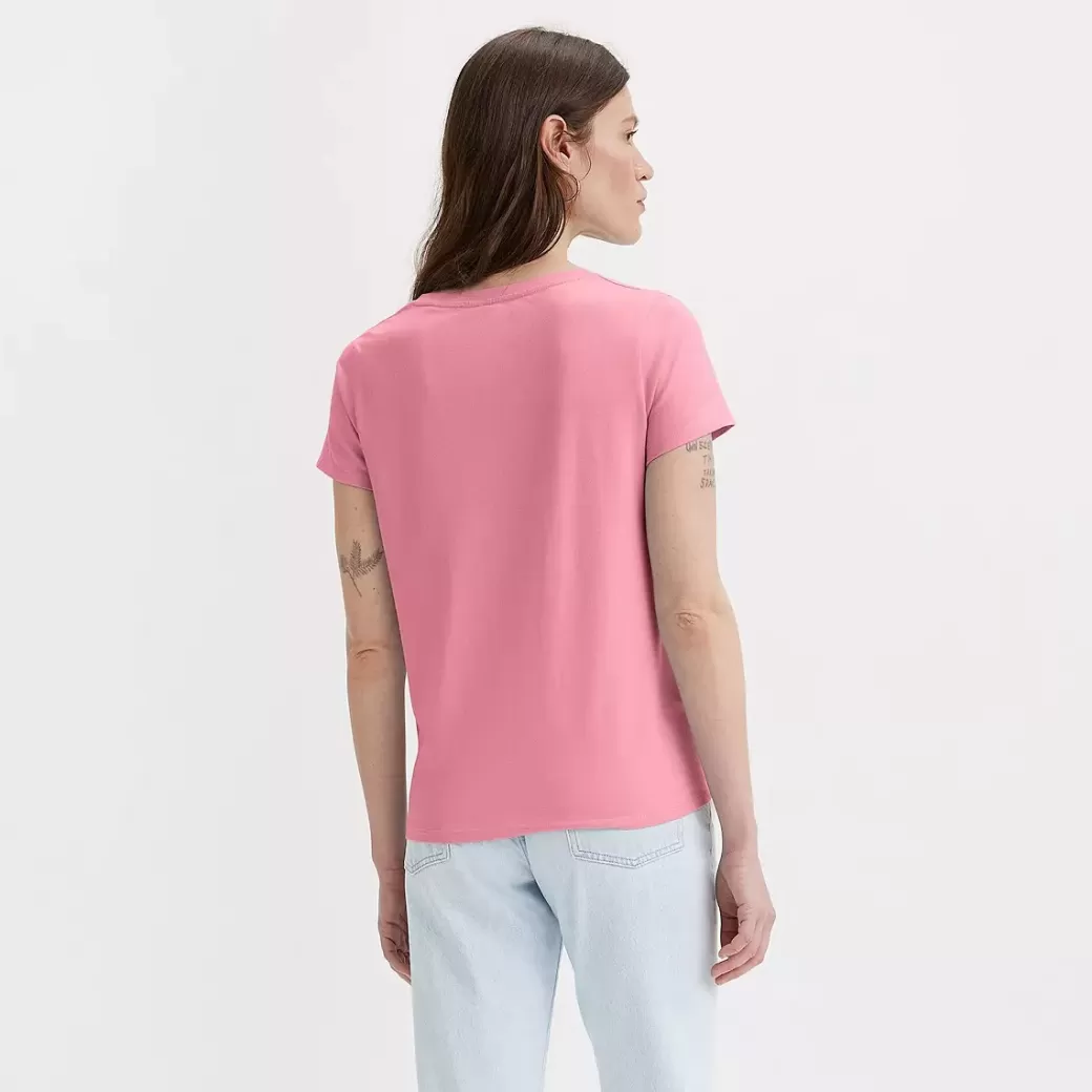 Levi's Den Perfekta V-Ringade T-Shirten Cheap