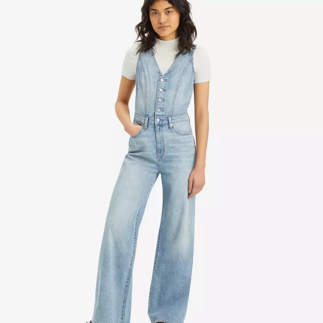 Levi's Denimjumpsuit Med Vida Ben Hot