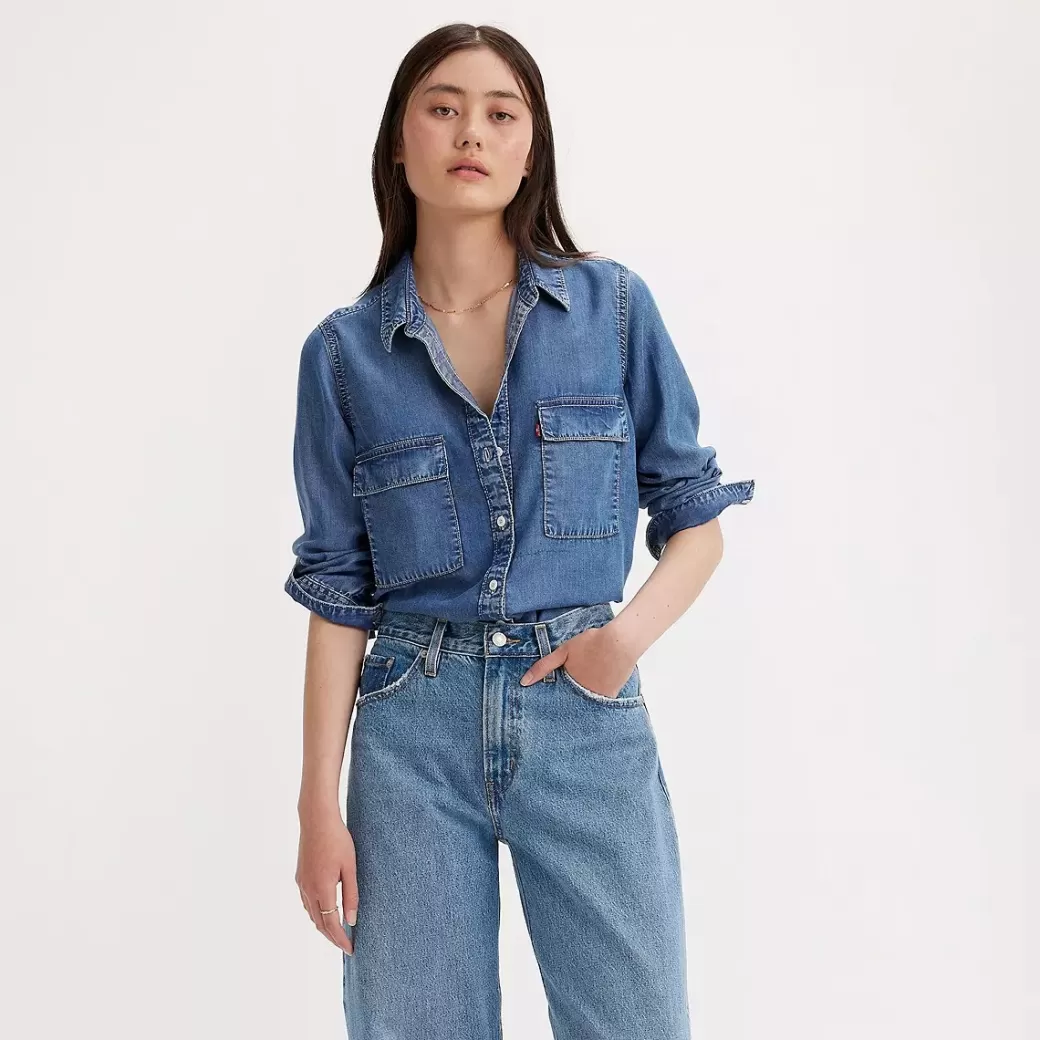 Levi's Doreen Lightweight Utility-Skjorta Discount
