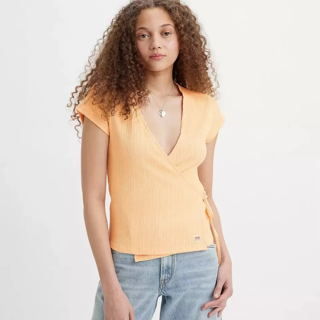 Levi's Dry Goods Pointelle Wrap-T-Shirt Shop