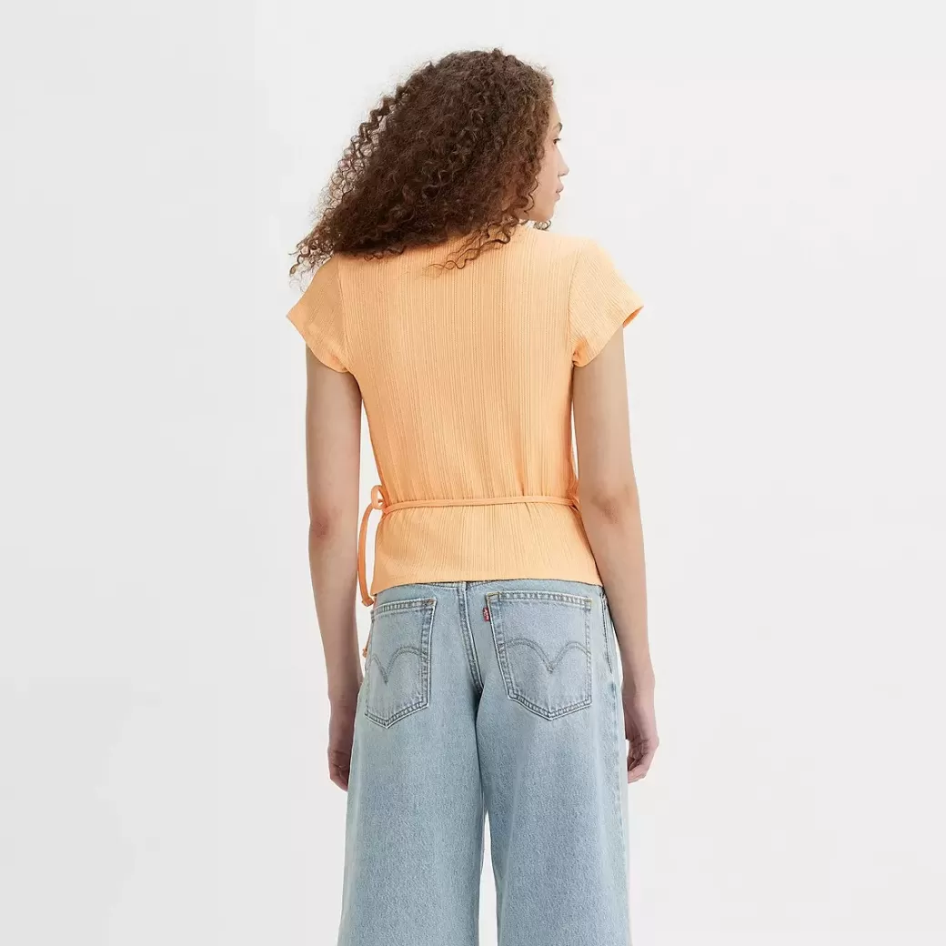 Levi's Dry Goods Pointelle Wrap-T-Shirt Shop