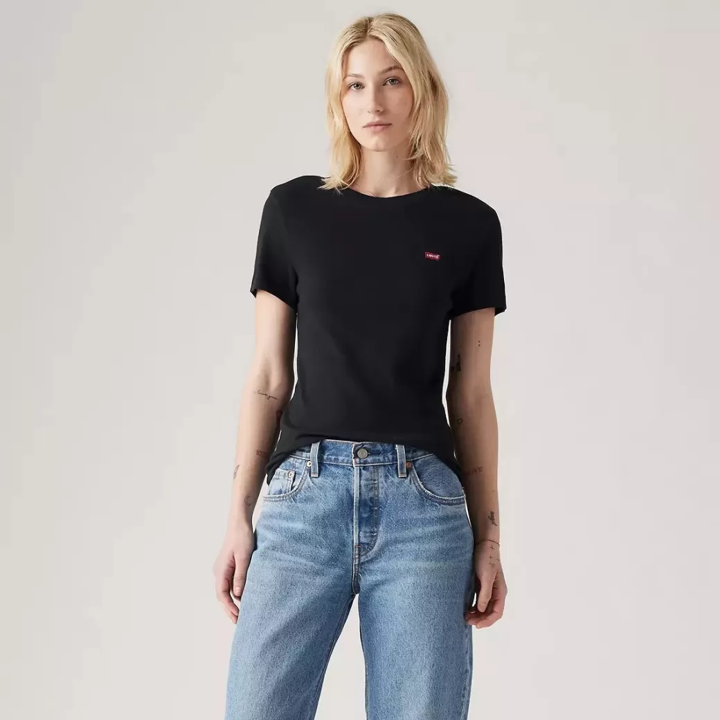 Levi's Essential Housemark-T-Shirt Outlet