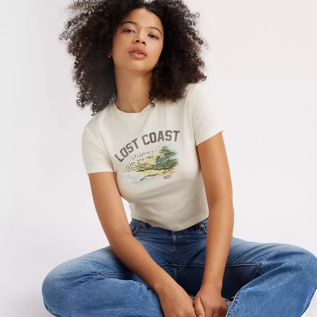 Levi's Essential Sportig T-Shirt Med Tryck Fashion