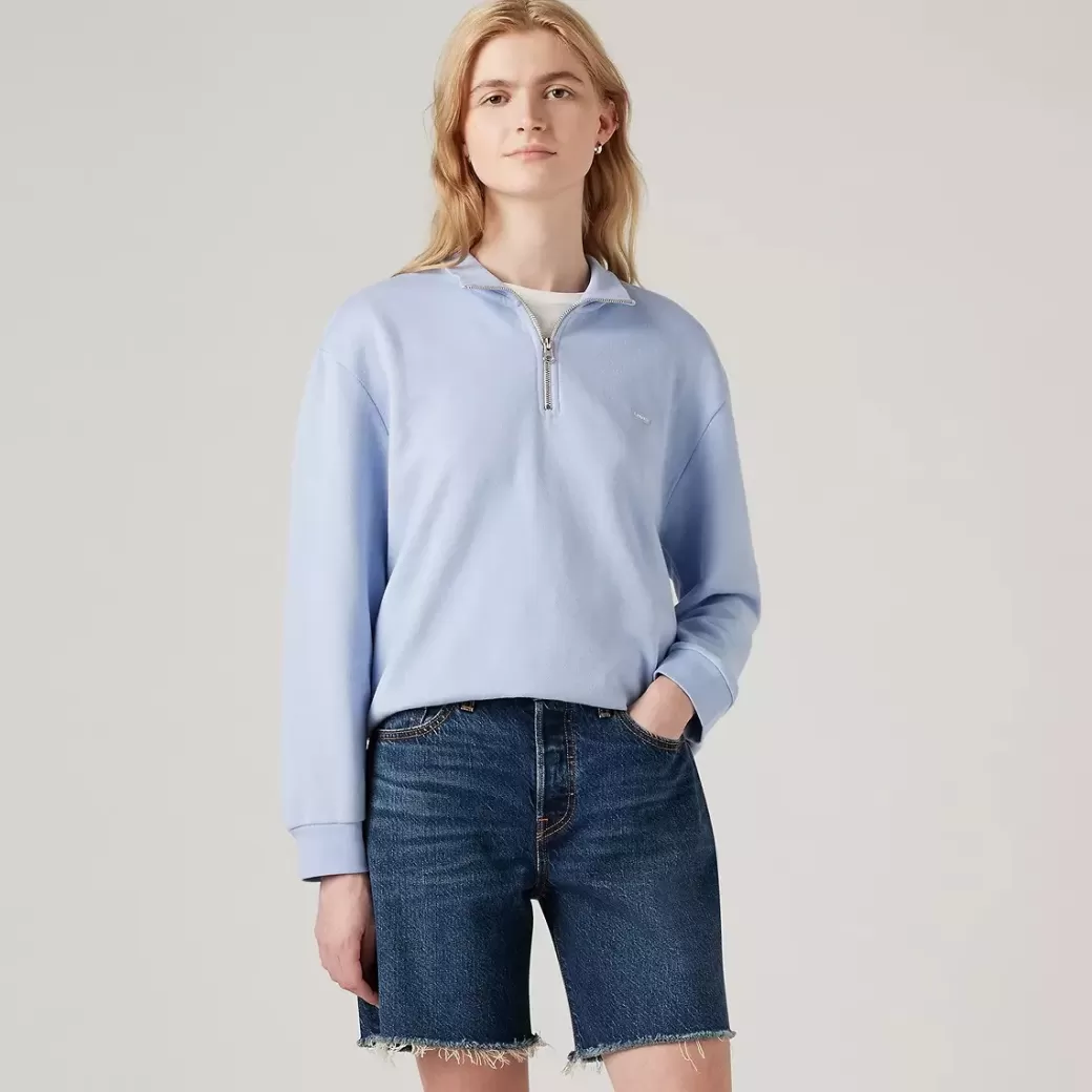 Levi's Everyday Quarter Sweatshirt Med Dragkedja Sale