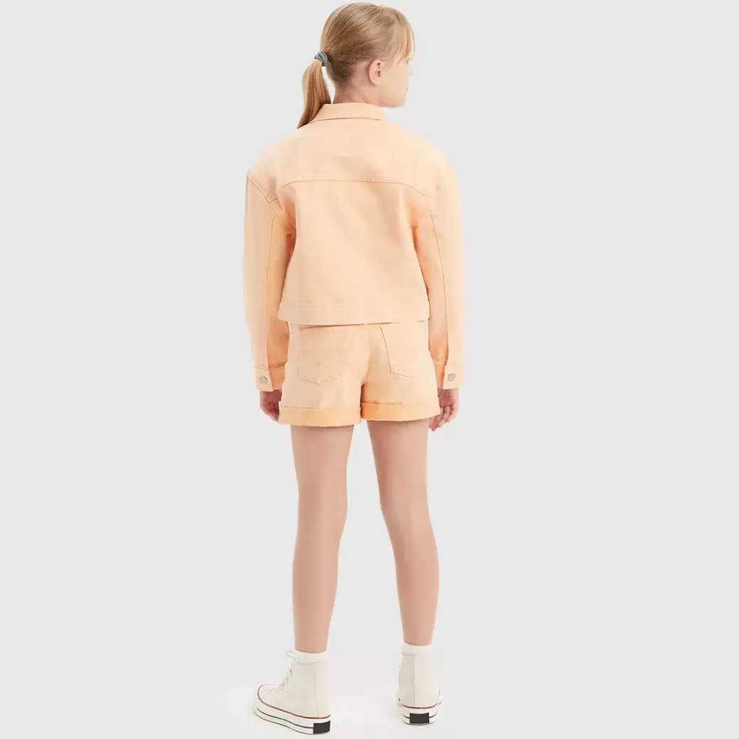 Levi's Fargad Rymlig Baggy Truckerjacka For Tonåringar Fashion