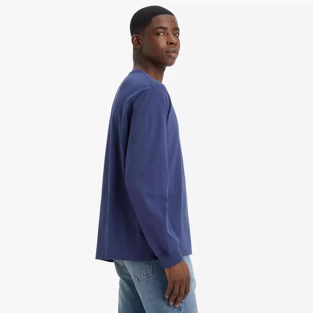 Levi's Housemark T-Shirt Med Lang Arm Best