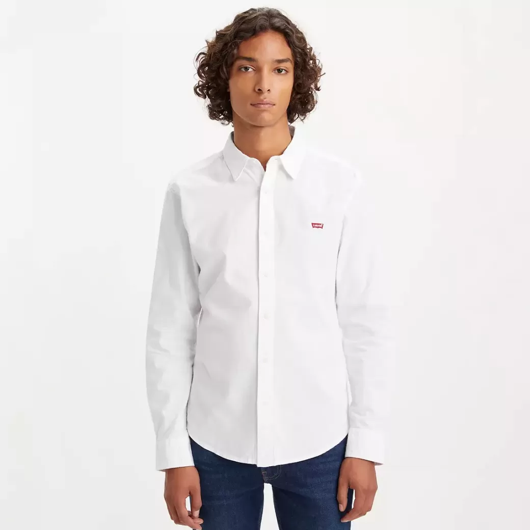 Levi's Housemark-Skjorta Med Smal Passform Cheap