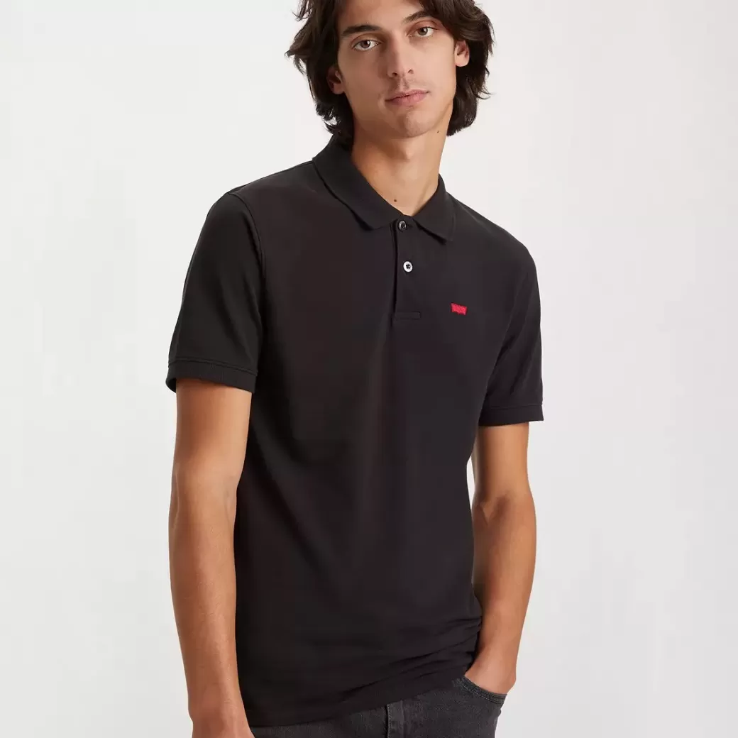 Levi's Housemark-Skjorta Med Tenniskrage Och Smal Passform Discount