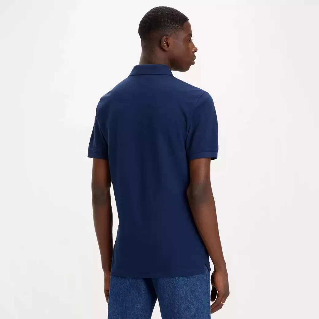 Levi's Housemark-Skjorta Med Tenniskrage Och Smal Passform New