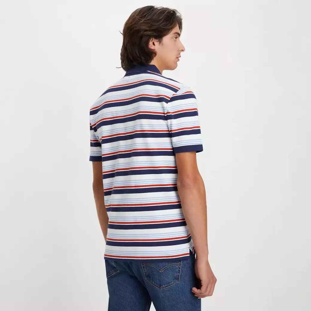 Levi's Housemark-Skjorta Med Tenniskrage Och Smal Passform Discount
