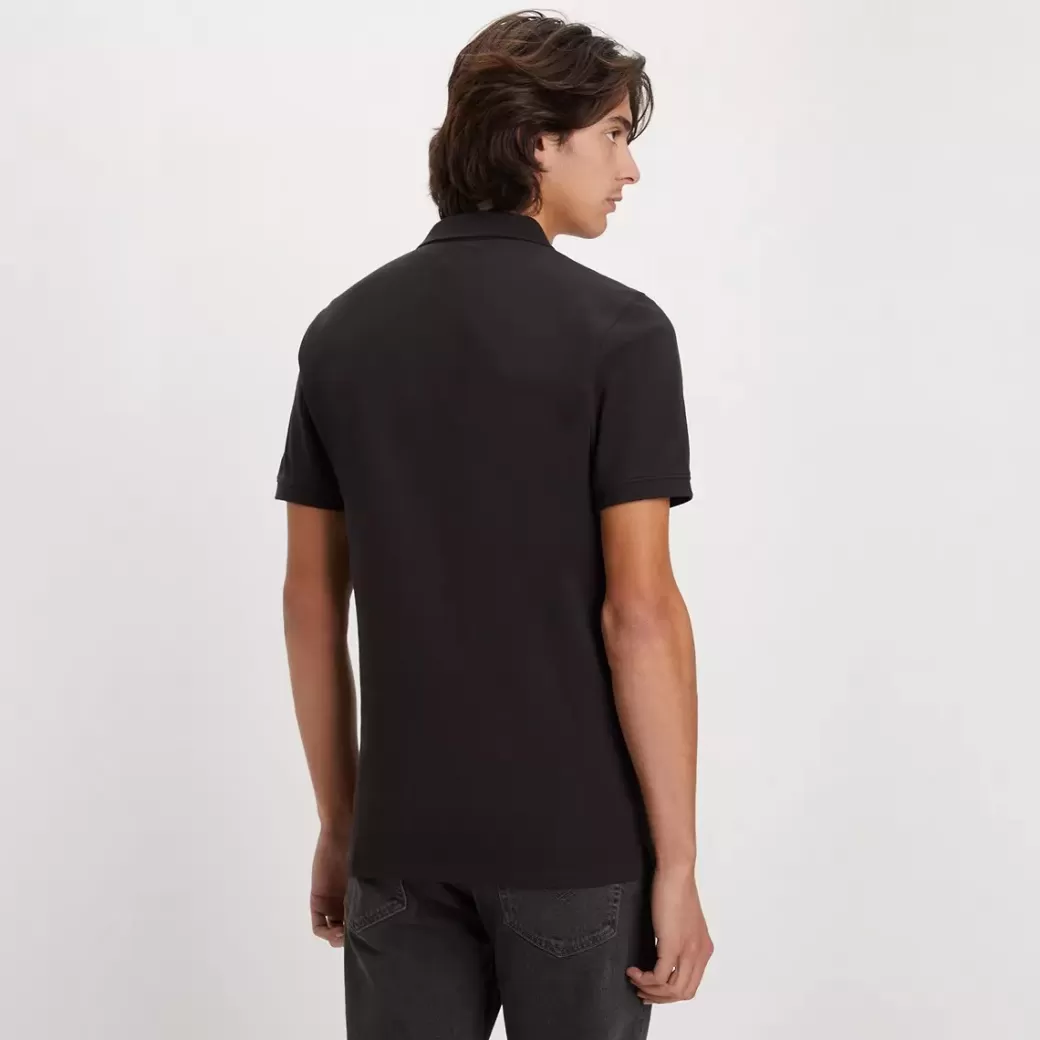 Levi's Housemark-Skjorta Med Tenniskrage Och Smal Passform Discount