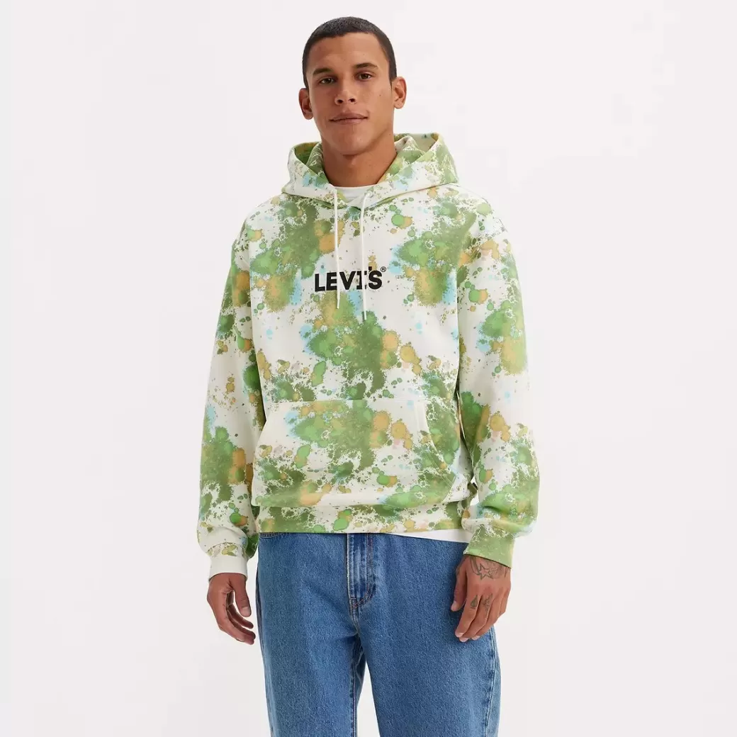 Levi's Huvtroja I Relaxed-Fit Med Tryck Best Sale
