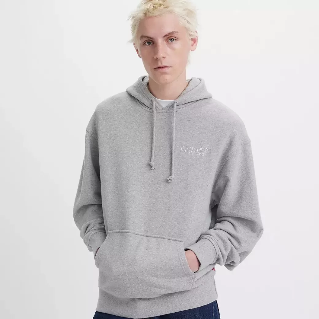 Levi's Huvtroja I Relaxed-Fit Med Tryck New