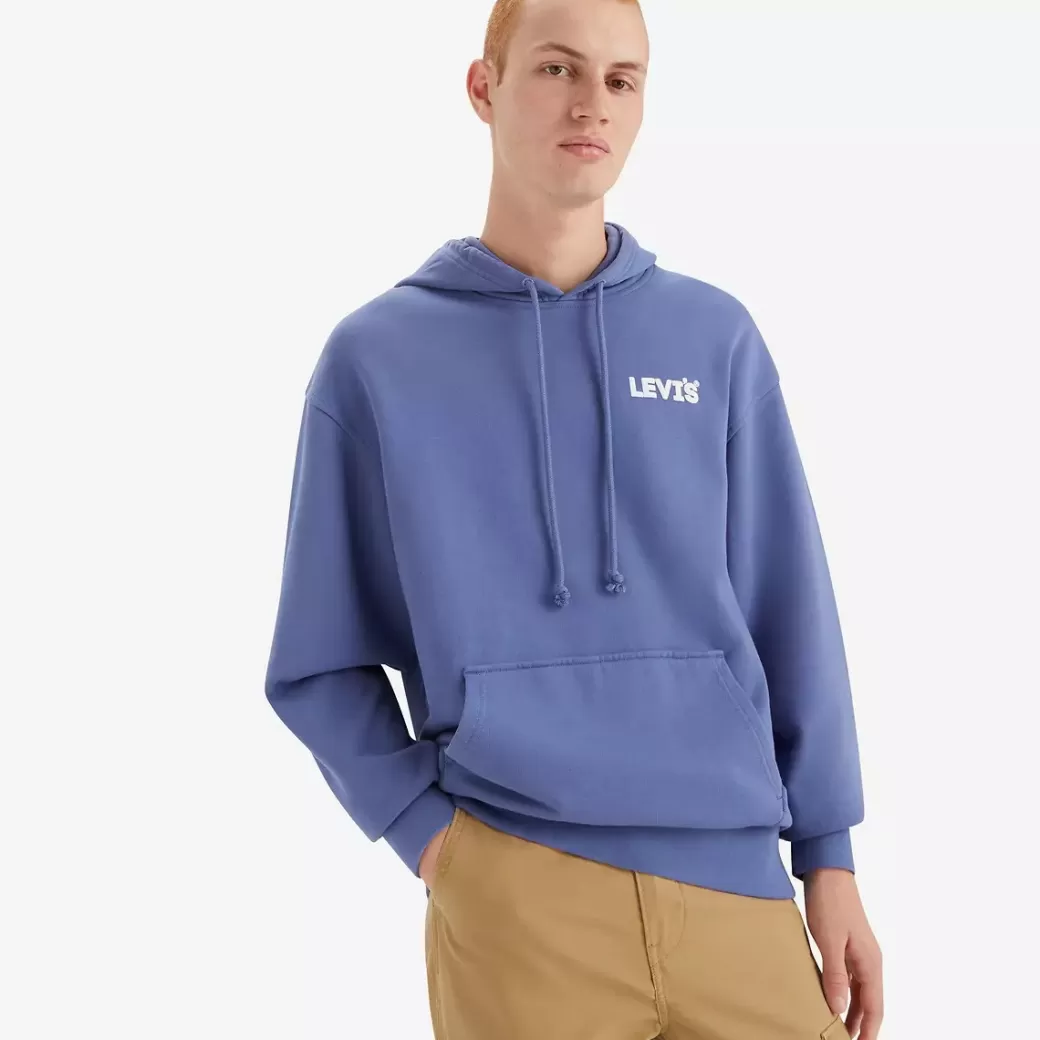 Levi's Huvtroja I Relaxed-Fit Med Tryck Sale