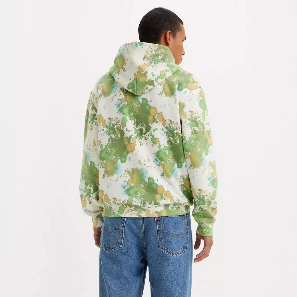 Levi's Huvtroja I Relaxed-Fit Med Tryck Best Sale