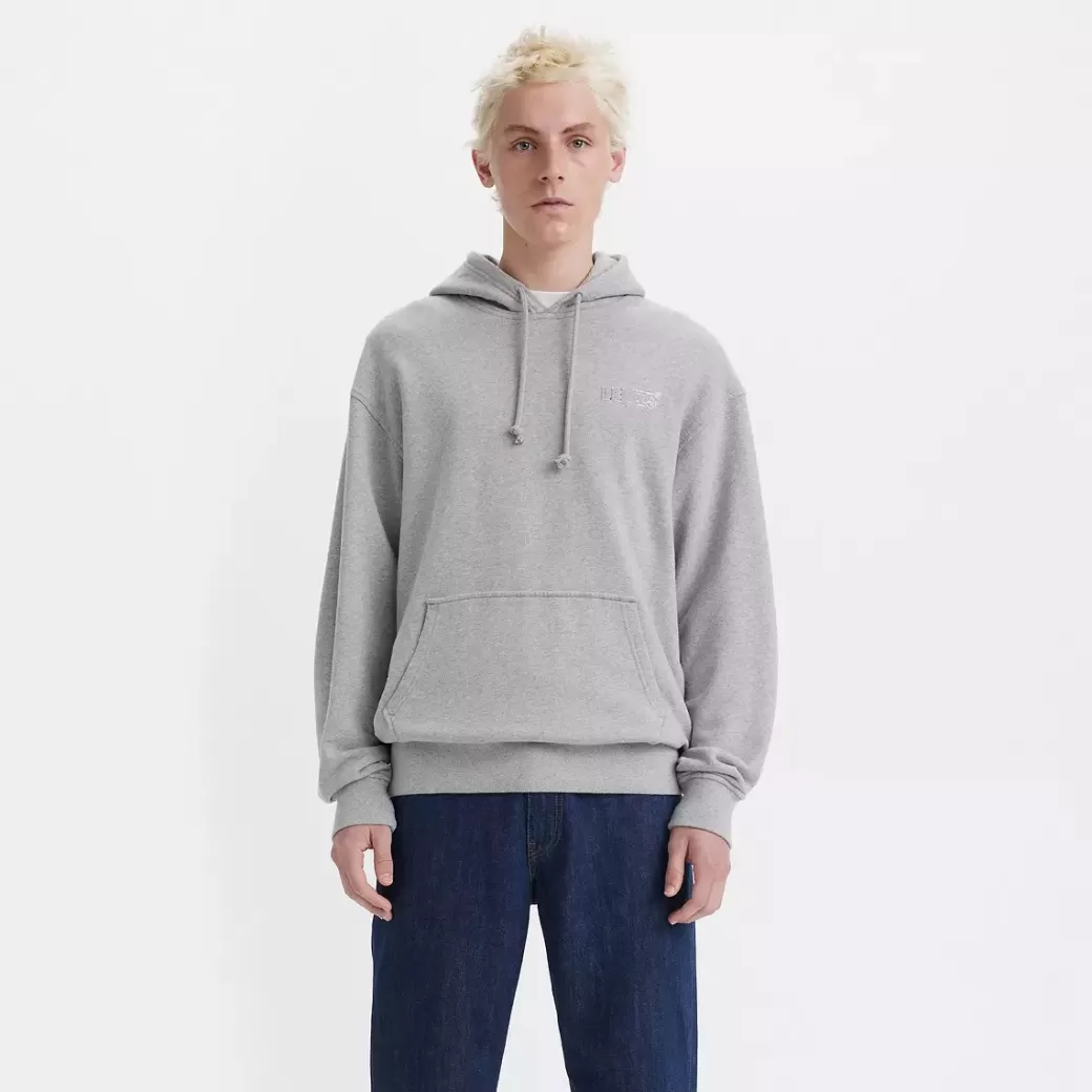 Levi's Huvtroja I Relaxed-Fit Med Tryck New