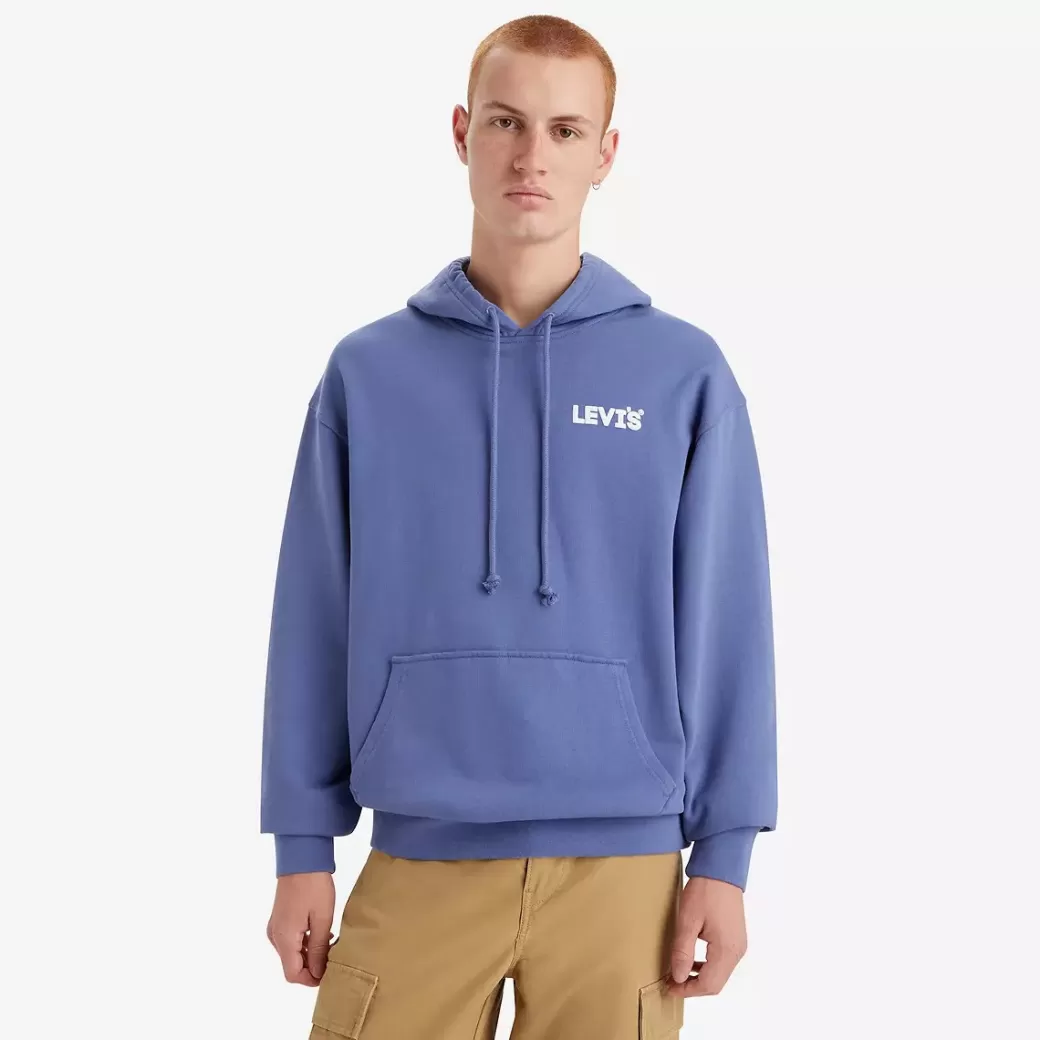 Levi's Huvtroja I Relaxed-Fit Med Tryck Sale