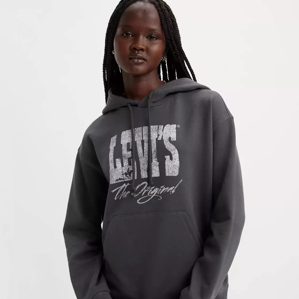 Levi's Huvtroja Med Bildtryck Discount