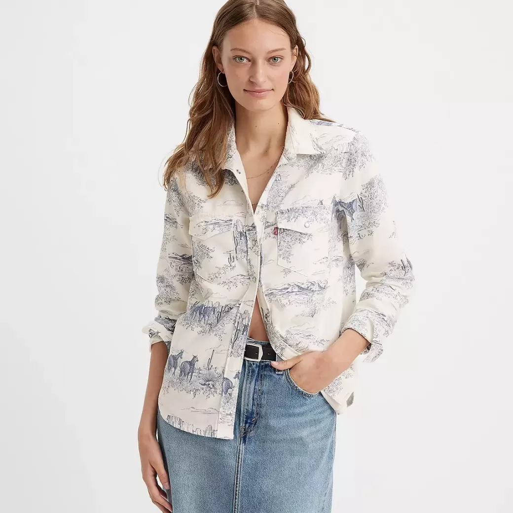 Levi's Ikonisk Lightweight Westernskjorta Outlet