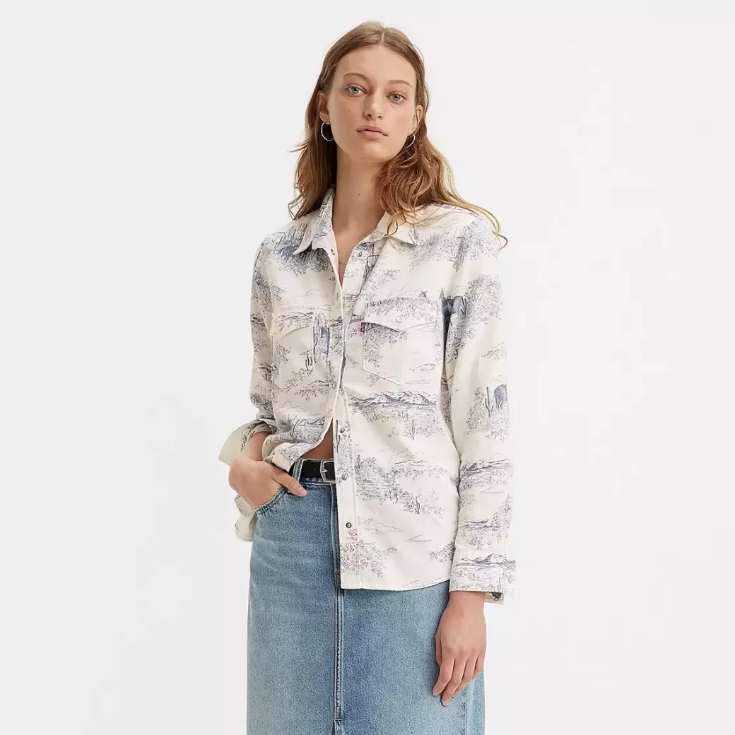 Levi's Ikonisk Lightweight Westernskjorta Outlet