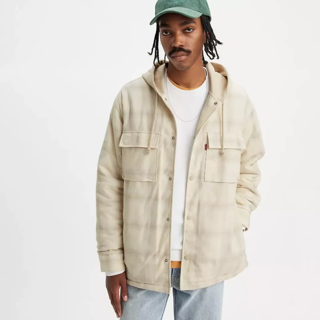 Levi's Jack Overskjorta Med Huva Flash Sale