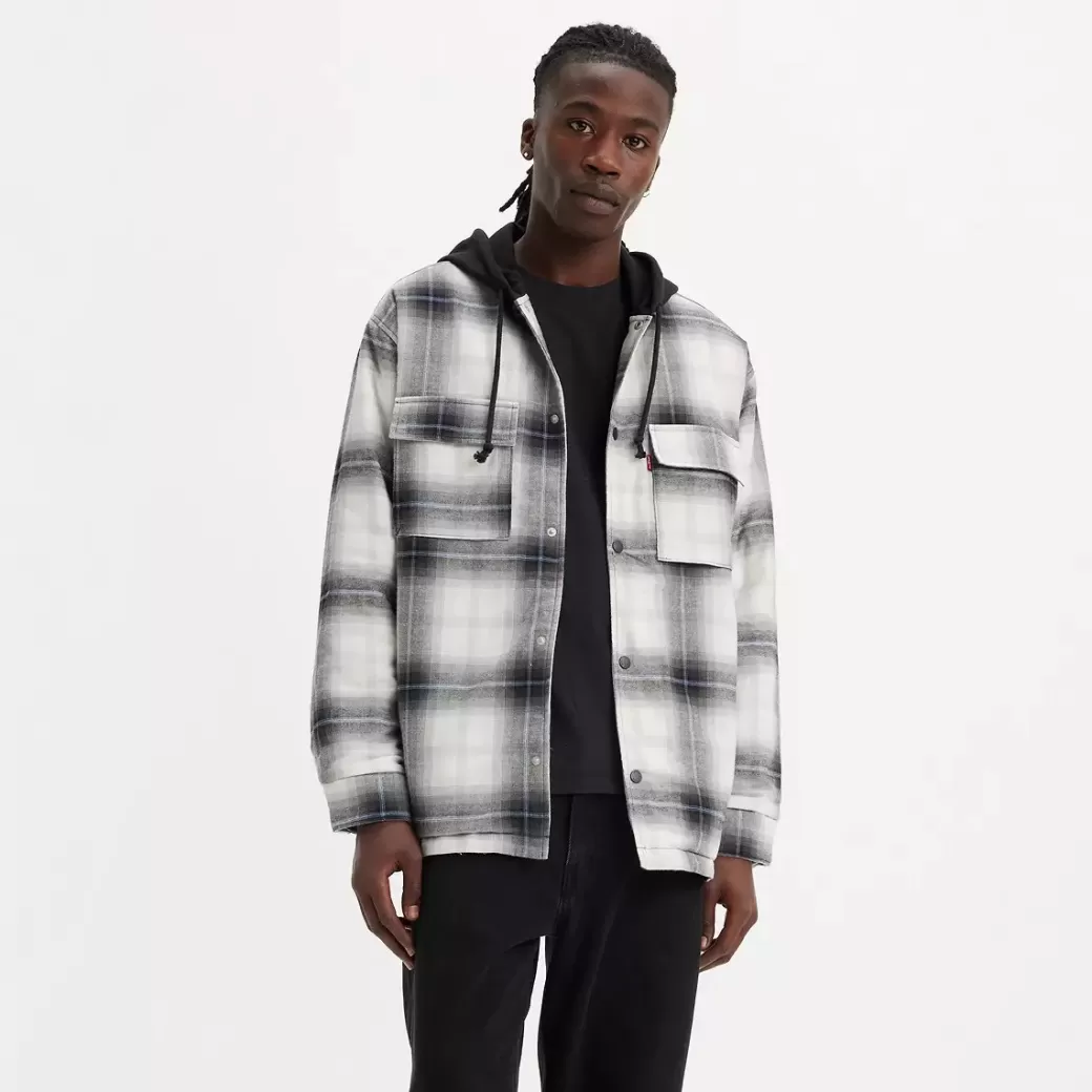 Levi's Jack Overskjorta Med Huva Cheap