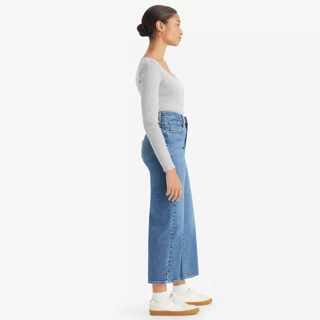 Levi's Jeans Med Vida Ben Och Hog Midja Best
