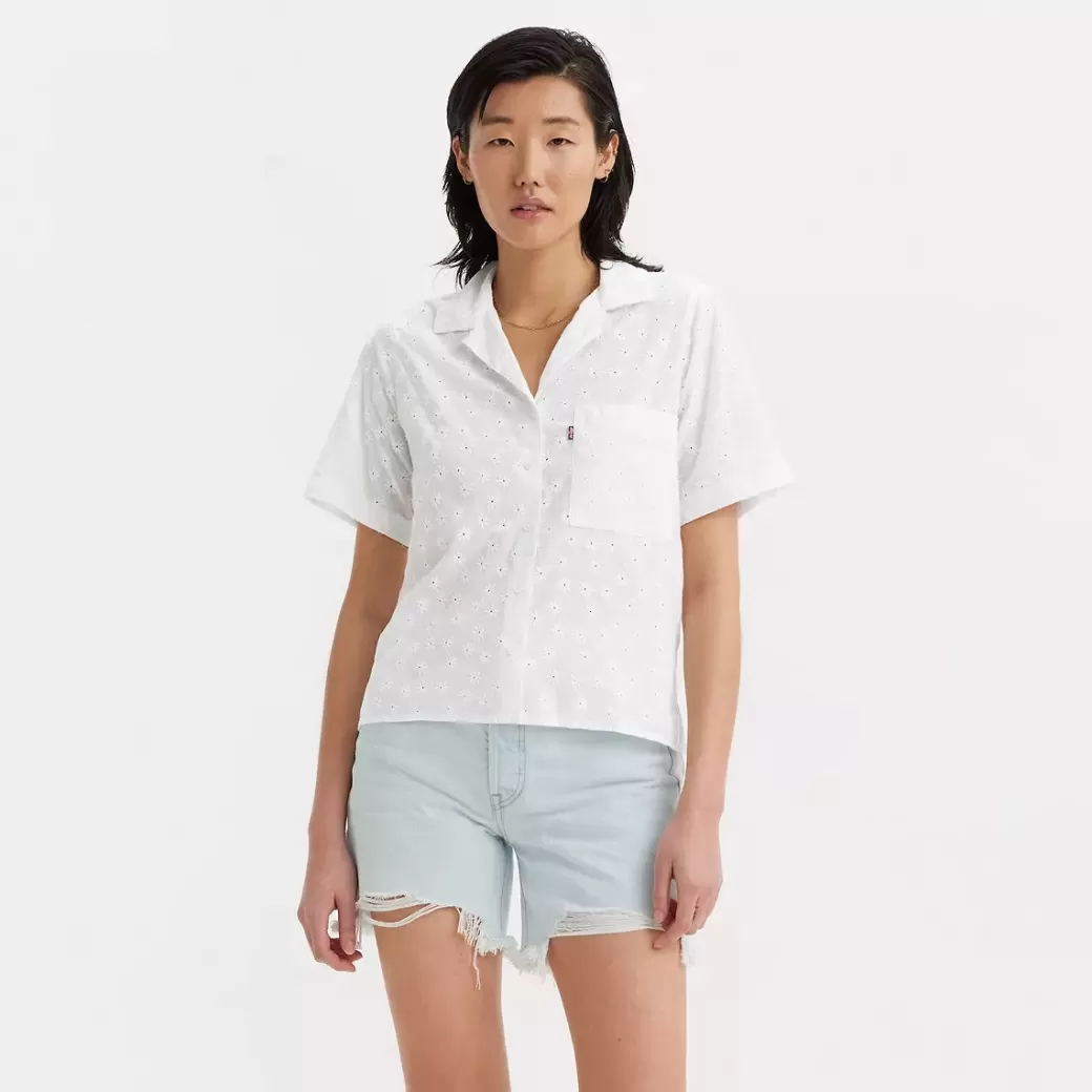 Levi's Joyce Kortarmad Resortskjorta Fashion